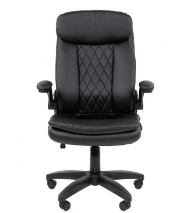Кресло офисное CHAIRMAN 533 экокожа Черный_1