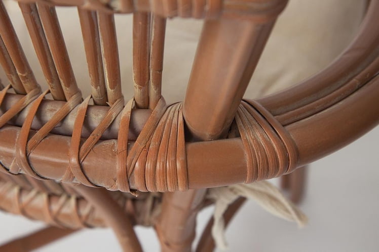 Кресло Secret De Maison Levy натуральный ротанг, 60х62х95см, натуральный/white wash_8