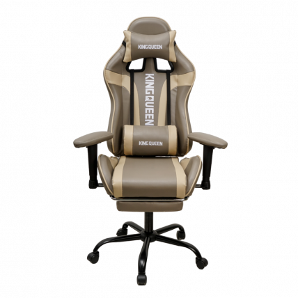 Кресло 896 KINGQUEEN, цвет светло-серый/бежевый 896-lgray-beige_2