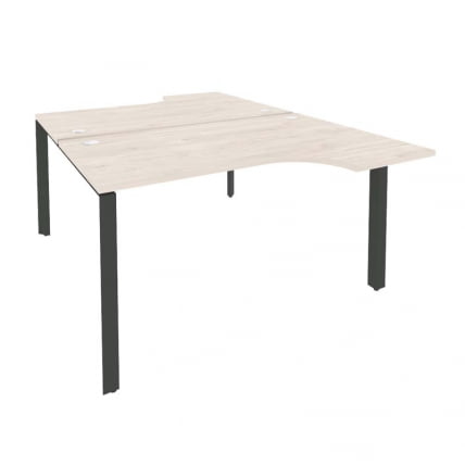 Рабочая станция на П-образном м/к ONIX O.MP-D.SA-2 Денвер Светлый/Антрацит_0