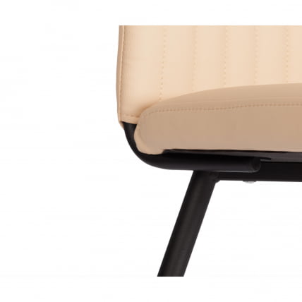 Стул обеденный Monte Carlo TREND, экокожа, бежевая, 49х51х93 см_9