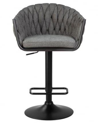 Стул барный DOBRIN LEON (графитовая ткань (LAR-275-21)) 2 шт_6
