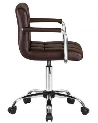 Офисное кресло для персонала DOBRIN TERRY (коричневый) 2 шт_3