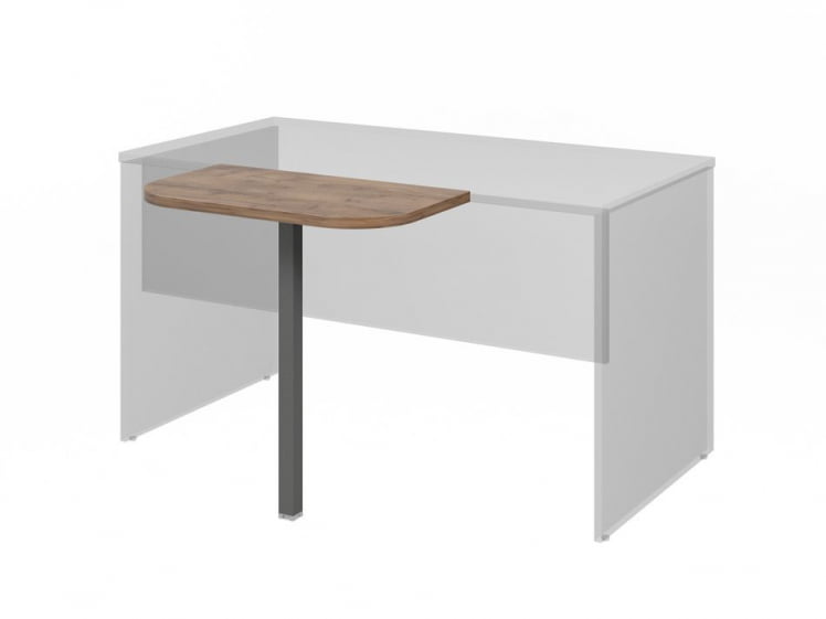 Приставная столешница LEMO L-81 Таксония шоколадная_1