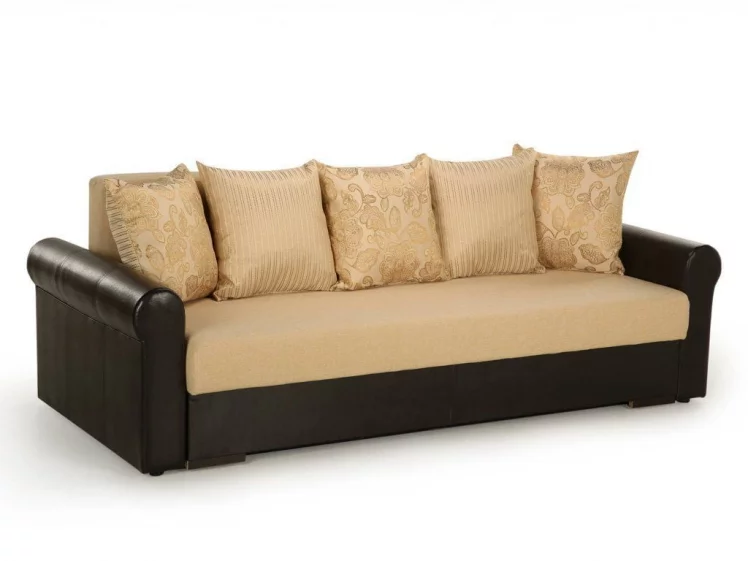 Диван-кровать Париж Eva 063 - 6 8/Десерт 404 D. Brown_3