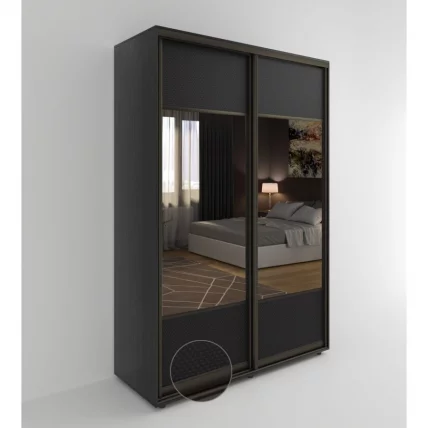 Шкаф-купе 2-х дверный Акцент-Дуэт КВ 1000х600 Венге_0