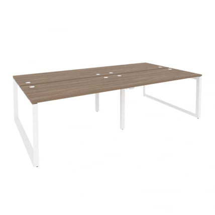 Рабочая станция на О-образном м/к ONIX O.MO-D.RS-4.3.7 Дуб Аризона/Белый_0