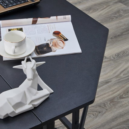 Угловой письменный стол KIWI Черный BK_5