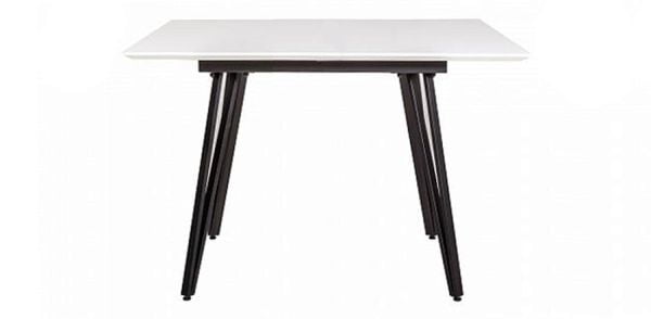 Стол Диего 960*960 Белый со скосом_1