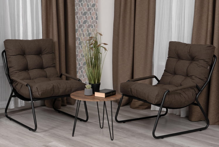 Кресло Ergo/Эрго К рогожка, коричневый, 3М7-147_12