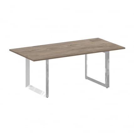 Стол переговорный на О-образном м/к ONIX DIRECT LUX M-O.MO-PRG-19 Тиквуд темный_0