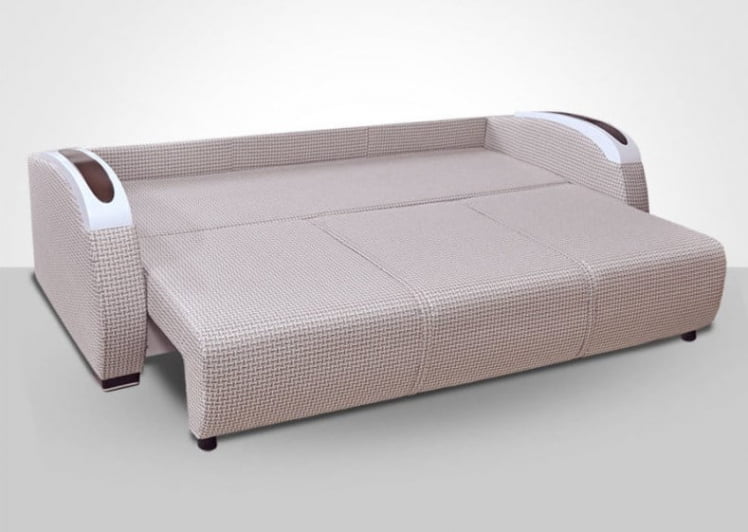 Диван-кровать Европа-2 эйвон 120 лаки дарк браун акварель берри_2