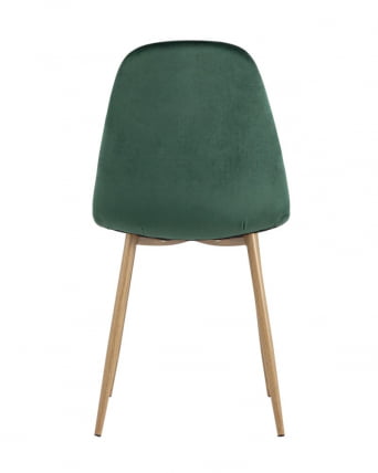 Комплект из четырех стульев Валенсия СН велюр темно-зеленый 4 шт / SN_5