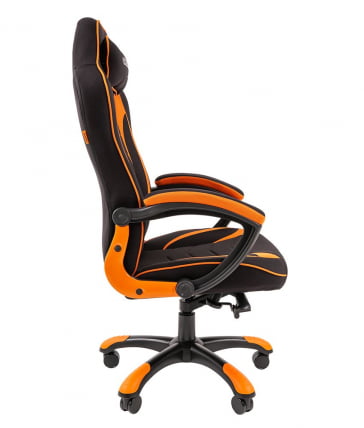 Кресло геймерское CHAIRMAN GAME 28 Оранжевый-черный_2