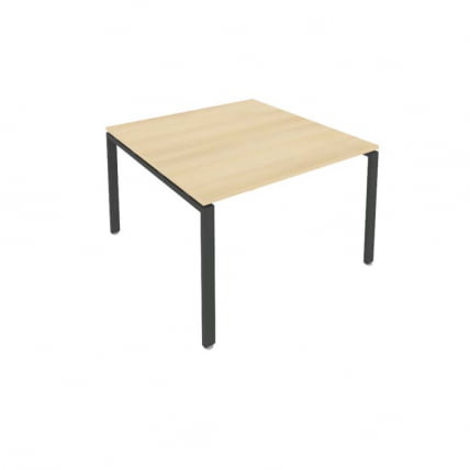 Переговорный стол (1 столешница) Metal System Б.ПРГ-1.2 Акация/Антрацит_0