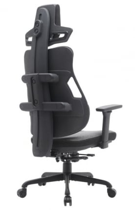 Кресло геймерское Everprof Serval S Ткань Черно-серый_3