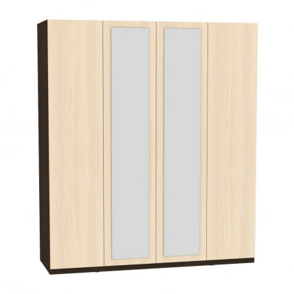 Шкаф распашный R-198х180х45-1-PO-M(Венге-ДМ)_0