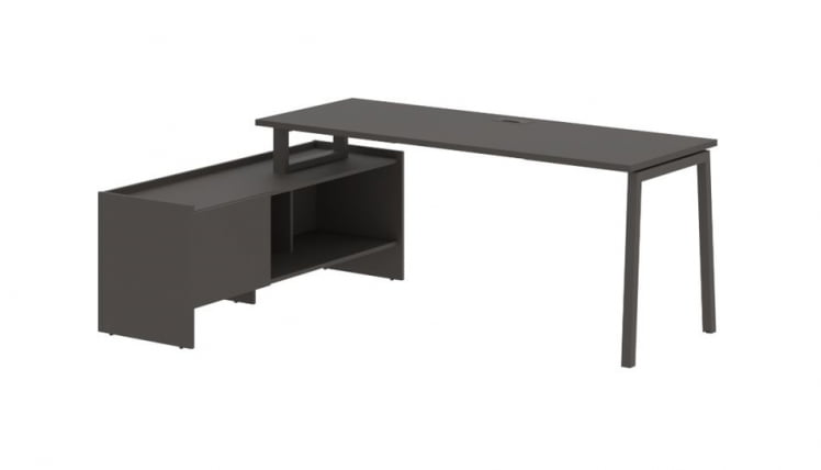 Стол с тумбой EDIS ELCT 19614 Мокко_0