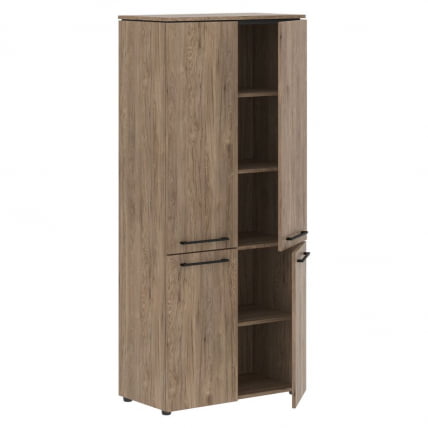 Шкаф с глухими средними и малыми дверьми ENIO MHC 85.3 Кария Пальмира_1