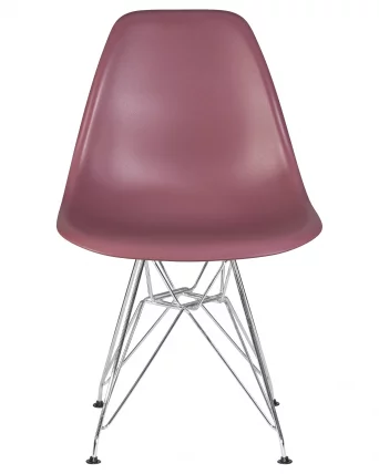 Стул обеденный DOBRIN DSR ножки хром Пыльная роза NX-P-11_5