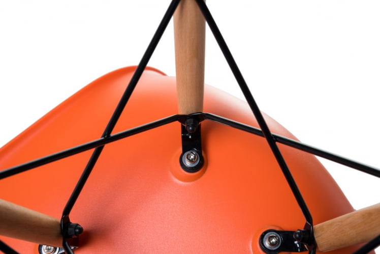 Стул обеденный ЛМЗЛ-ПП623 ножки светлый бук Оранжевый / LMZL-PP623_8