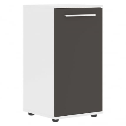 Шкаф колонка с глухой малой дверью EDIS ELCS 42.1 Мокко Белый Белый_0