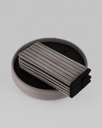 Пуф складной с ящиком Store Round антрацитовый_4