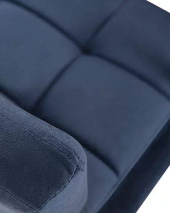 Офисное кресло для персонала DOBRIN TERRY Синий велюр MJ9-117_7