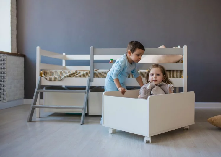 Ящики выкатные RooRoom VK-11 Белые_4