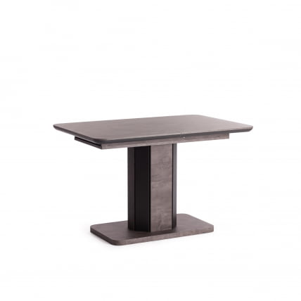 Стол обеденный SKAT ЛДСП/МДФ, 120-160х80х75 см, Оникс/Графит_3