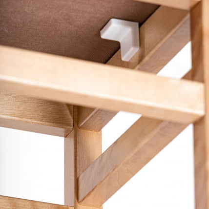 Табурет с мягким сиденьем Ригель 2.0 Rosy Grey жаккард Дуб натуральный_3