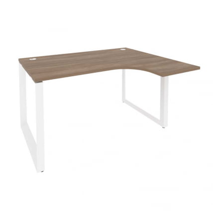 Стол эргономичный правый на О-образном м/к ONIX O.MO-SA-3R Дуб Аризона/Белый_0