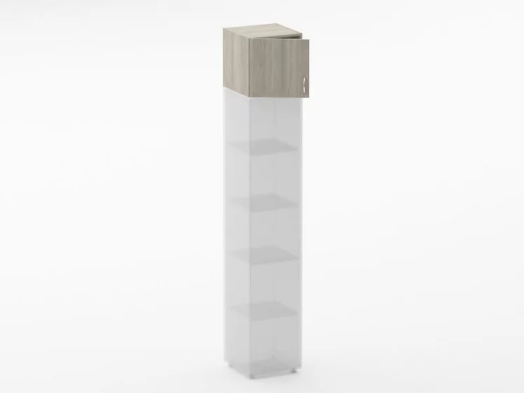 Антресоль Twin 16.13.13Л Дуб Сантана светлый_1