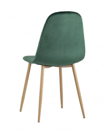 Комплект из четырех стульев Валенсия СН велюр темно-зеленый 4 шт / SN_4