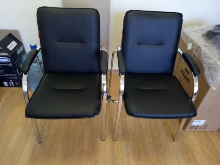 Кресло посетителя CHAIRMAN 850 Terra 118 черный_11