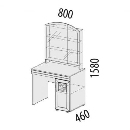 Туалетный столик Тиффани 93.30_1