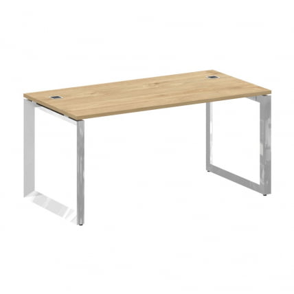 Стол рабочий руководителя на О-образном м/к ONIX DIRECT LUX M-O.MO-SRR-4.8 Тиквуд светлый_0