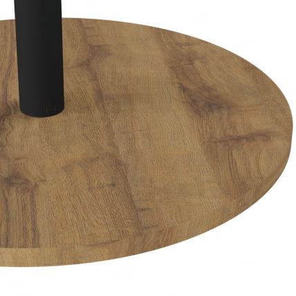 Стол журнальный Кат Дуб вотан / Черный_1