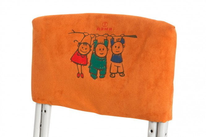 Чехол для стула Замша Оранжевая_1