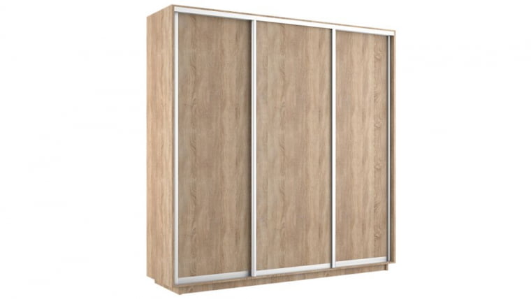 Шкаф-купе 3-х дверный Румер СШК 1.180.60-11.11.11 Дуб Сонома_0