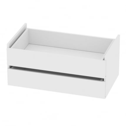 Тумба с ящиками в шкаф-купе B-T2-4 (Белый)_0