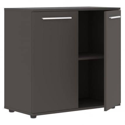 Шкаф с глухими малыми дверьми EDIS ELCS 85.1 Мокко Белый Мокко_1