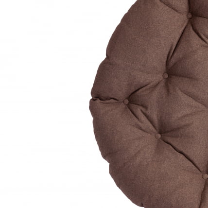 Кресло CLOUDE рогожка/металл, 97х98х90-96см, коричневый, 3М7-147_8