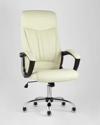 Кресло руководителя ТопЧаирс Товер Бежевое / TopChairs Tower_1