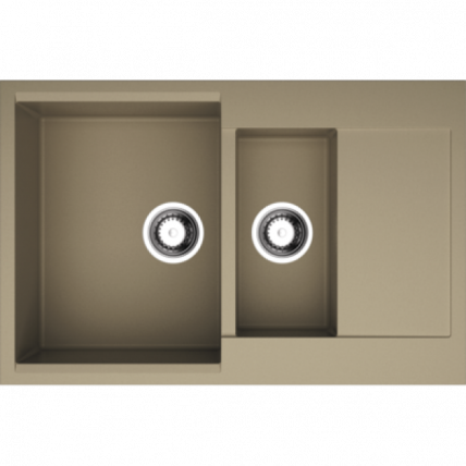 Мойка Omoikiri Daisen 78-2-Ca Artgranit/Карамель_0