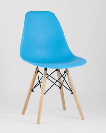 Стул Еамес Стйле ДСВ бирюзовый 4 шт. комплект (разборный каркас) / Eames Style DSW_1