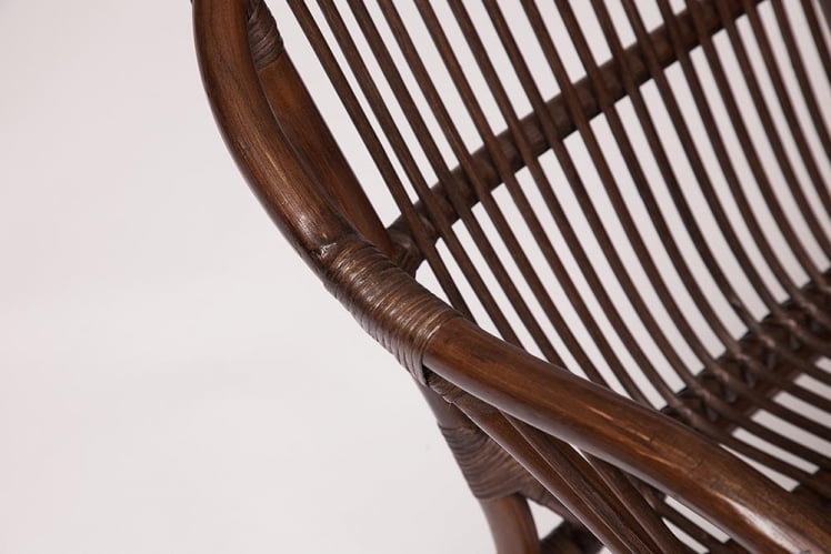 КОМПЛЕКТ NEW BOGOTA ( диван + 2 кресла + стол со стеклом ) /с подушками/ ротанг, кр:61х67х78,5см, дв:108х66х78,5см, ст:D60х56,5см, walnut (грецкий орех)_3