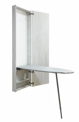 Шкаф со встроенной гладильной доской Iron Box (правый) Беленый дуб_4