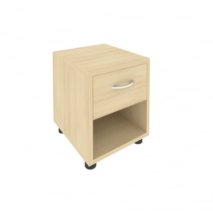 Тумба прикроватная с нишей и ящиком LIGHT С-ТПЯ-3 Акация Лорка_0