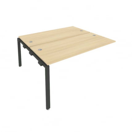 Проходной наборный элемент рабочей станции Metal System Б.ПРС-СП-2.4 Акация/Антрацит_0